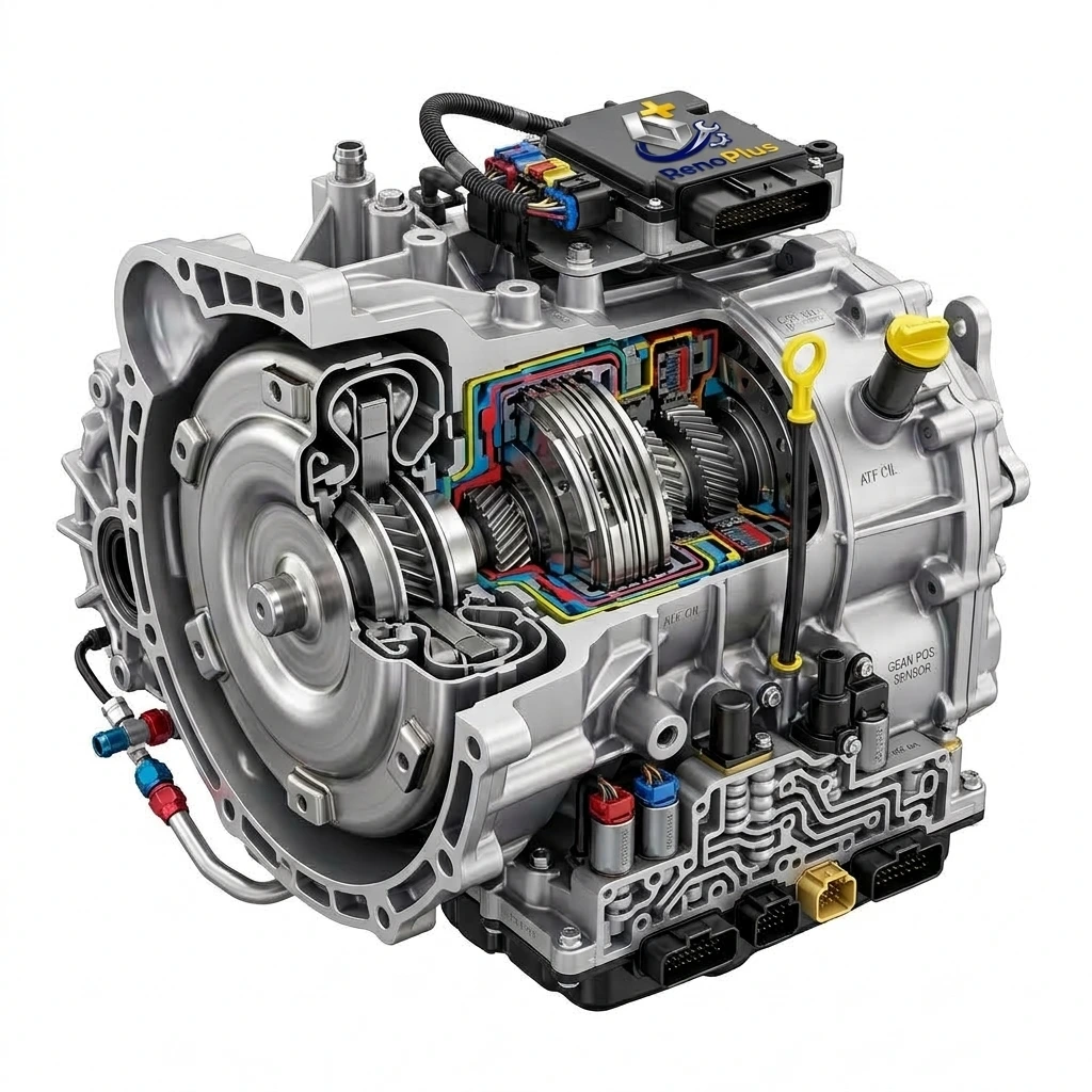 مرکز اورهال و تعمیر گیربکس اتوماتیک AL4 و CVT رنو